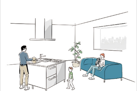 BAY CUBE – Kích thước nhỏ gọn phù hợp với không gian nhỏ.
